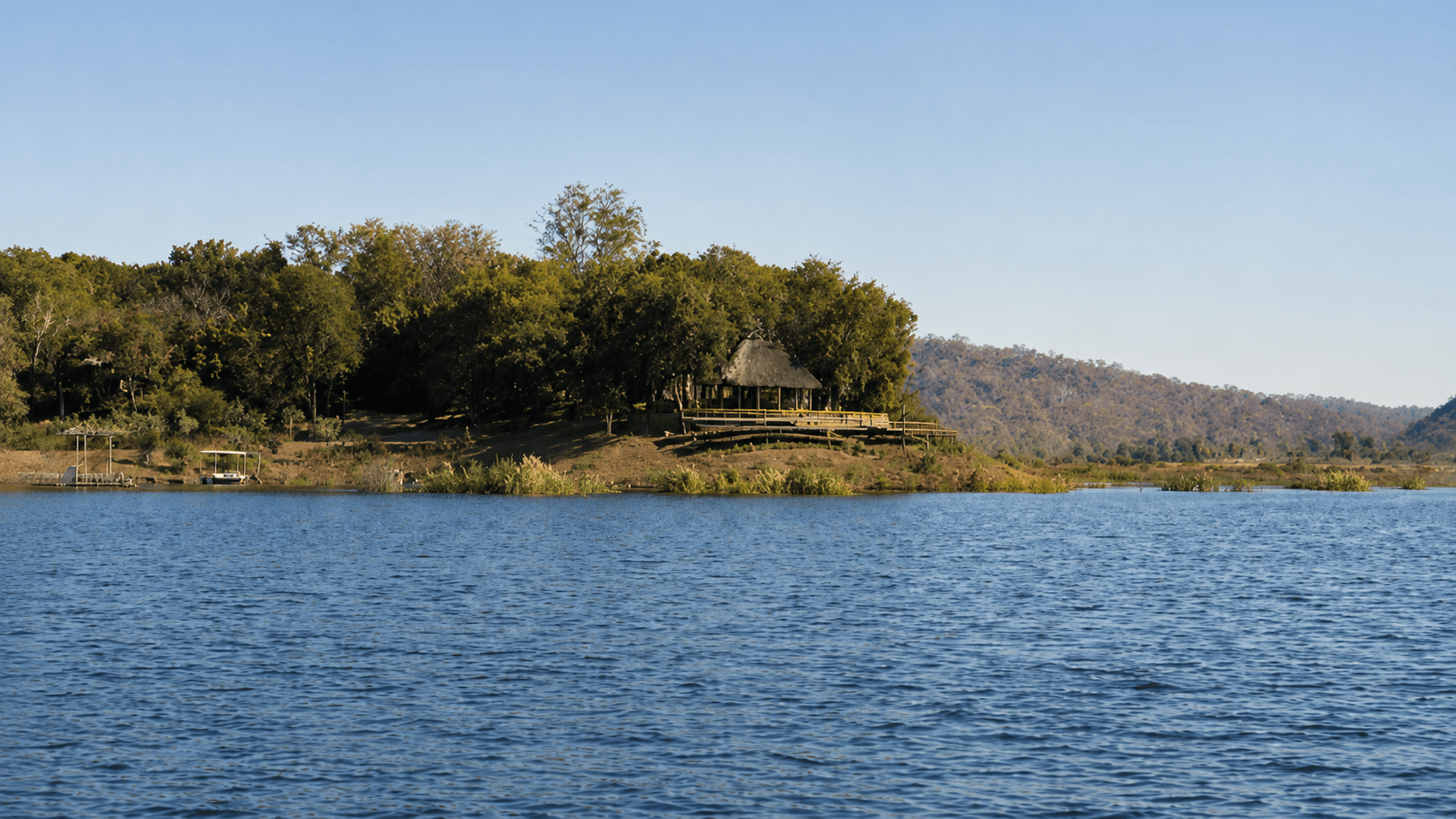 Msuna Island Lodges on the Zambezi River in Zimbabwe